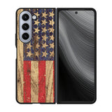 Vintage Patriotic American Flag Case Samsung Galaxy z Fold 5 5G BC1992