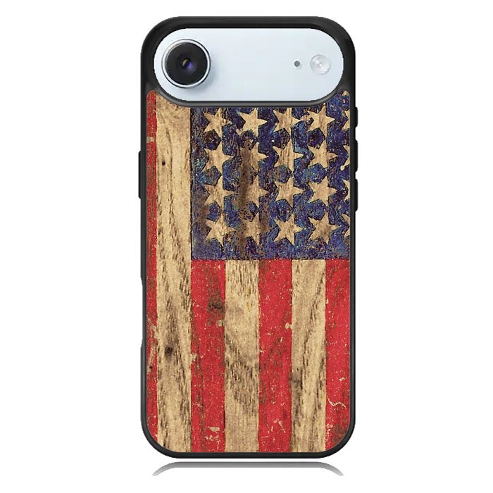 Vintage Patriotic American Flag iPhone 17 Air Case BC1992
