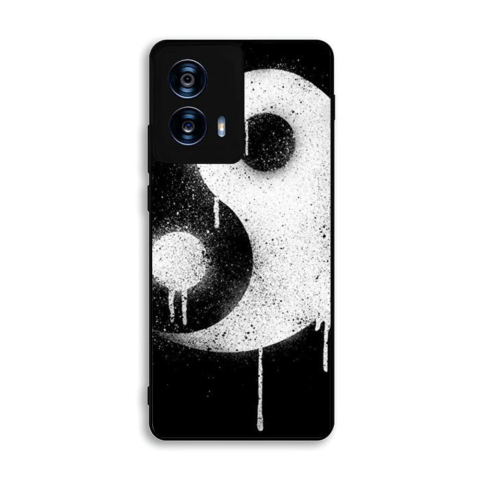 Yin Yang Spray Paint Motorola Moto G Power 5G 2024 Case BC1974