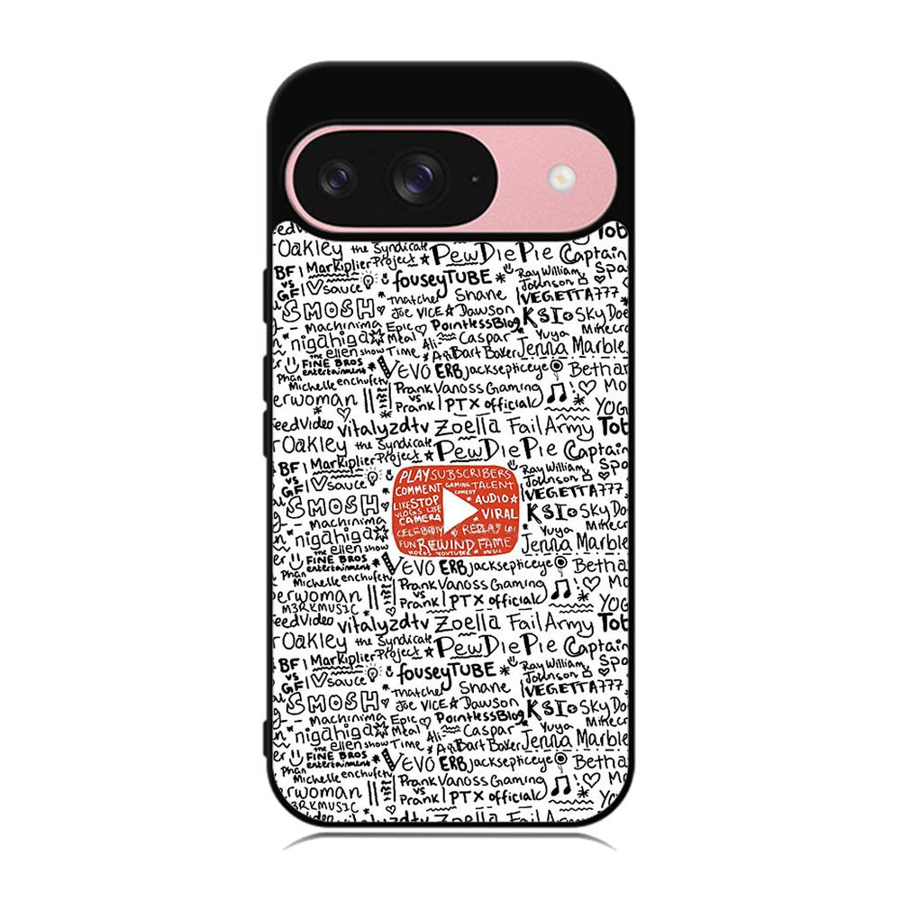 Youtube Art Prints Case Google Pixel 9 BC1975