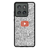 Youtube Art Prints Case Motorola Moto Edge 2025 BC1975