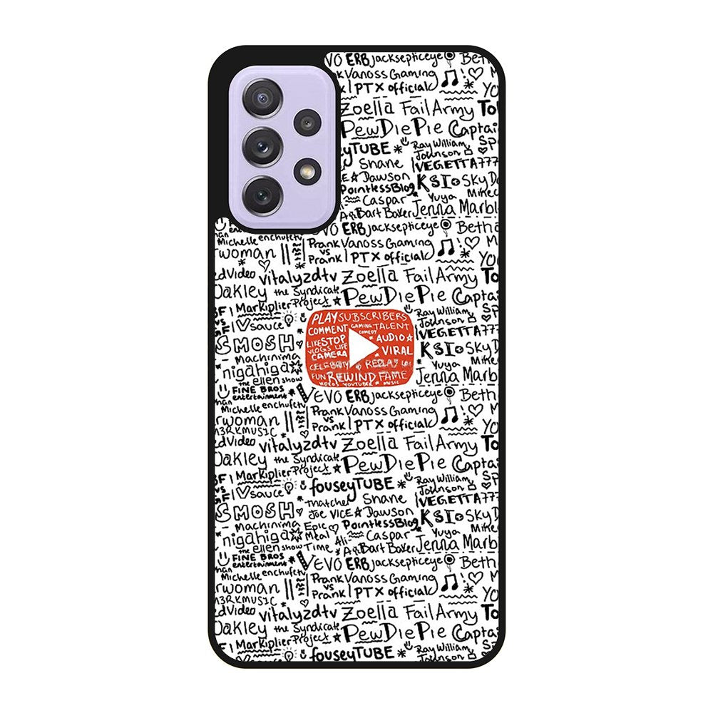 Youtube Art Prints Samsung Galaxy A23 5G Case BC1975