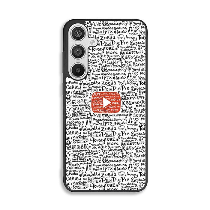 Youtube Art Prints Samsung Galaxy A26 5G Case BC1975