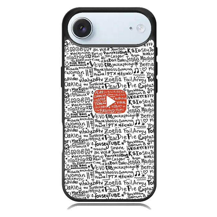 Youtube Art Prints iPhone 17 Air Case BC1975