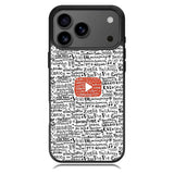 Youtube Art Prints iPhone 17 Pro Case BC1975