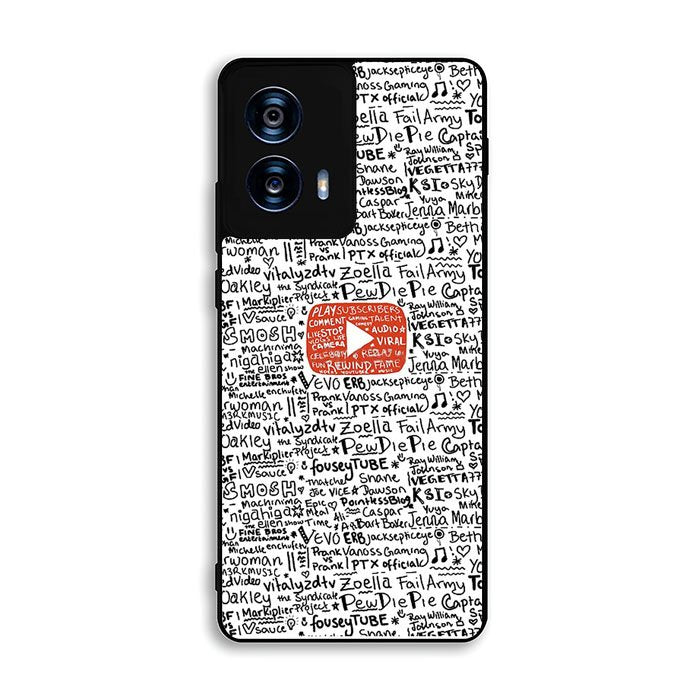 Youtube Art Prints Motorola Moto G Power 5G 2024 Case BC1975