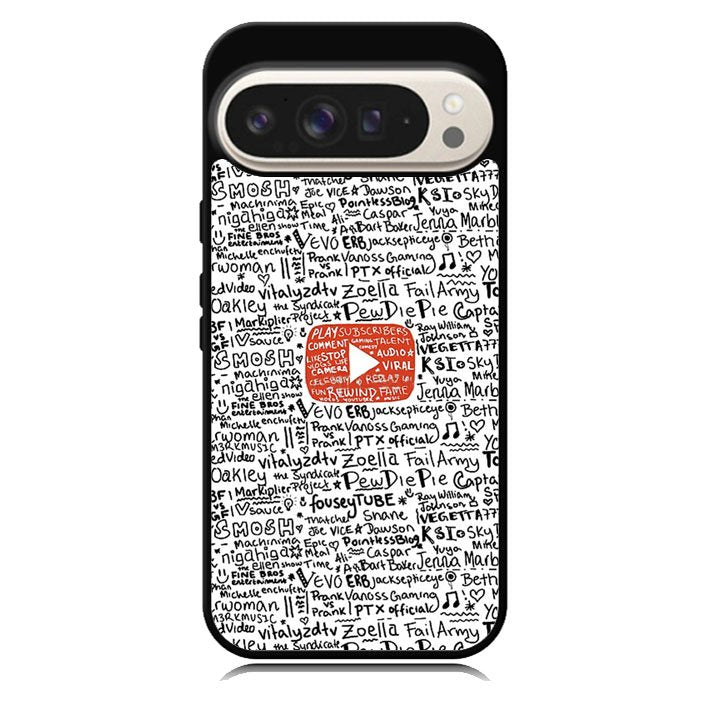 Youtube Art Prints Google Pixel 10 | Google Pixel 10 Pro Case BC1975