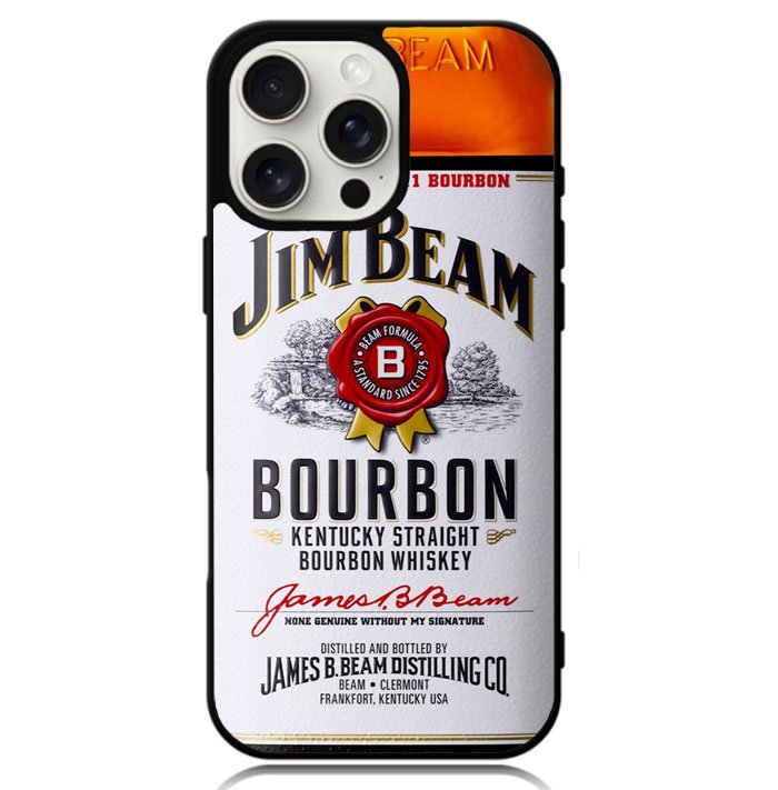 Jim Beam Bourbon Case iPhone 16 Pro Max BC2152