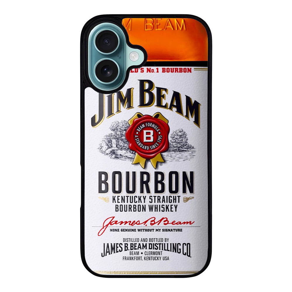 Jim Beam Bourbon Case iPhone 16 Plus BC2152