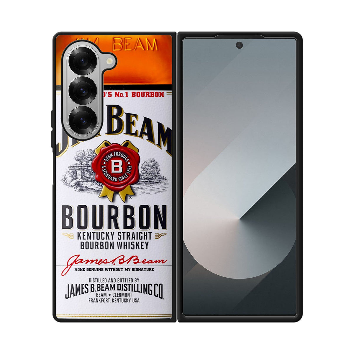 Jim Beam Bourbon Case Samsung Galaxy Z Fold 6 5G BC2152