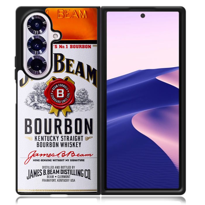 Jim Beam Bourbon Samsung Galaxy Z Fold 7 5G Case BC2152