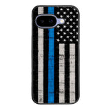 Police Blue Line Flag Google Pixel 10A Case BC2025