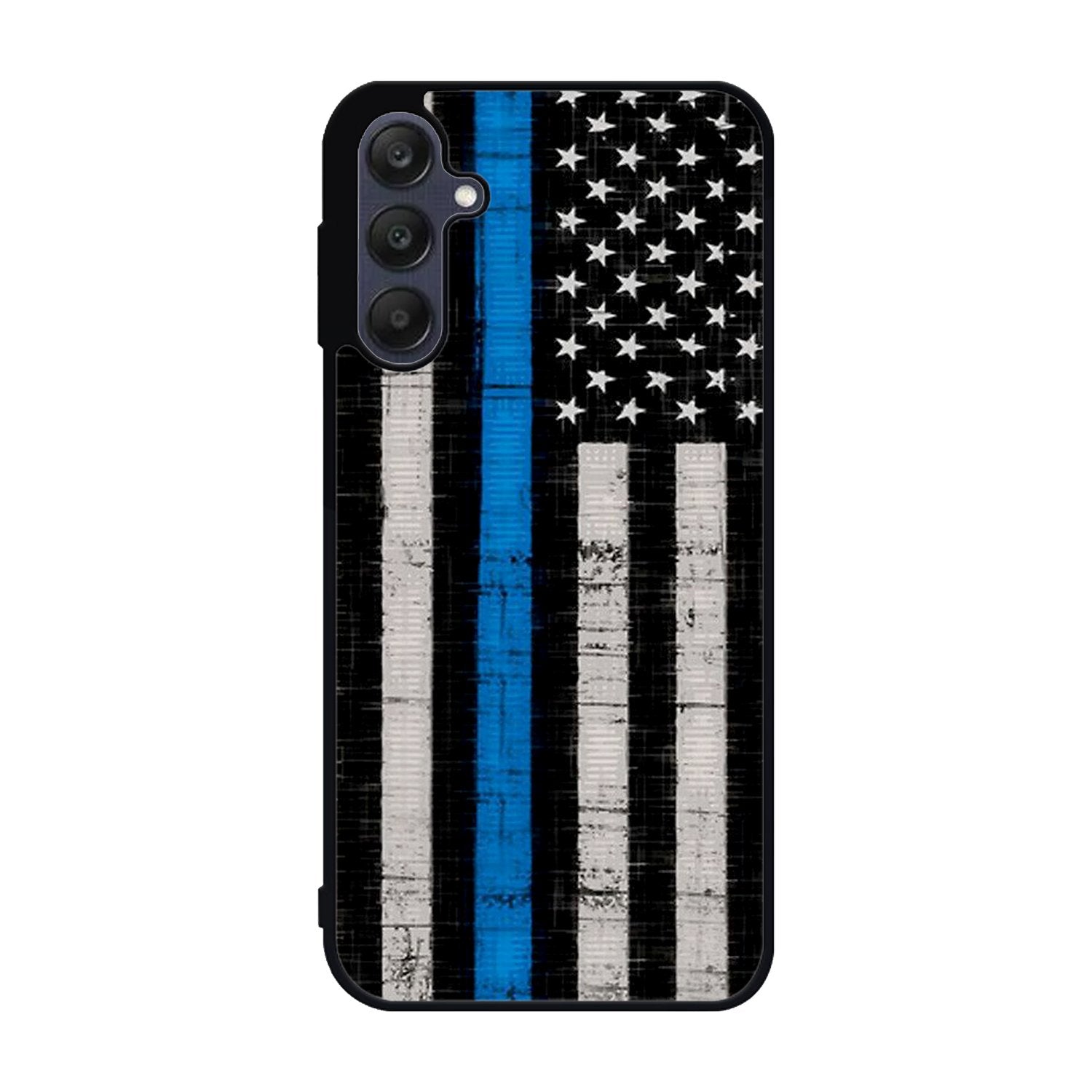 Police Blue Line Flag Samsung Galaxy A25 5G Case BC2025
