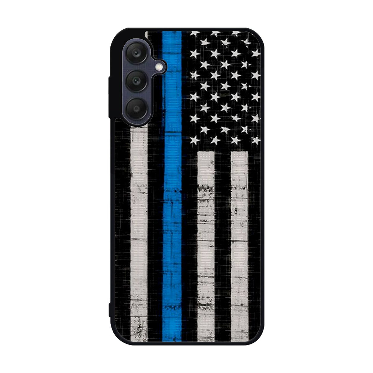 Police Blue Line Flag Samsung Galaxy A25 5G Case BC2025