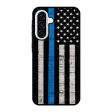 Police Blue Line Flag Samsung Galaxy A56 Case FE3832
