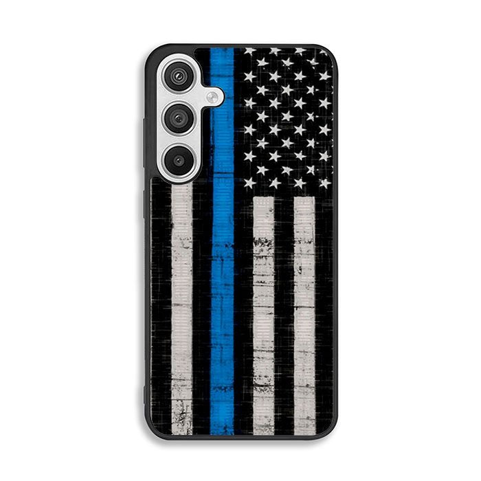 Police Blue Line Flag Samsung Galaxy A26 Case FE3832