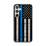 Police Blue Line Flag Samsung Galaxy A26 Case FE3832