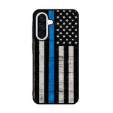 Police Blue Line Flag Samsung Galaxy A36 Case FE3832