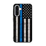 Police Blue Line Flag Samsung Galaxy A36 Case BC2025
