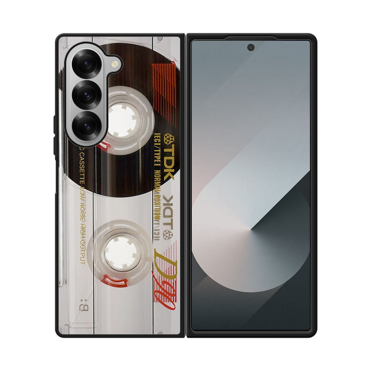 Retro Cassette Tape 1980's Case Samsung Galaxy Z Fold 6 5G BC2043
