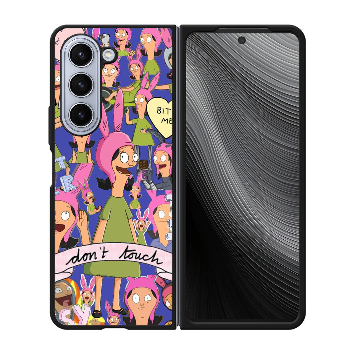Bob's Burger Louise Belcher Case Samsung Galaxy z Fold 5 5G BC2258