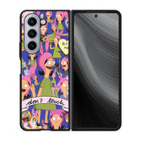 Bob's Burger Louise Belcher Case Samsung Galaxy z Fold 5 5G BC2258