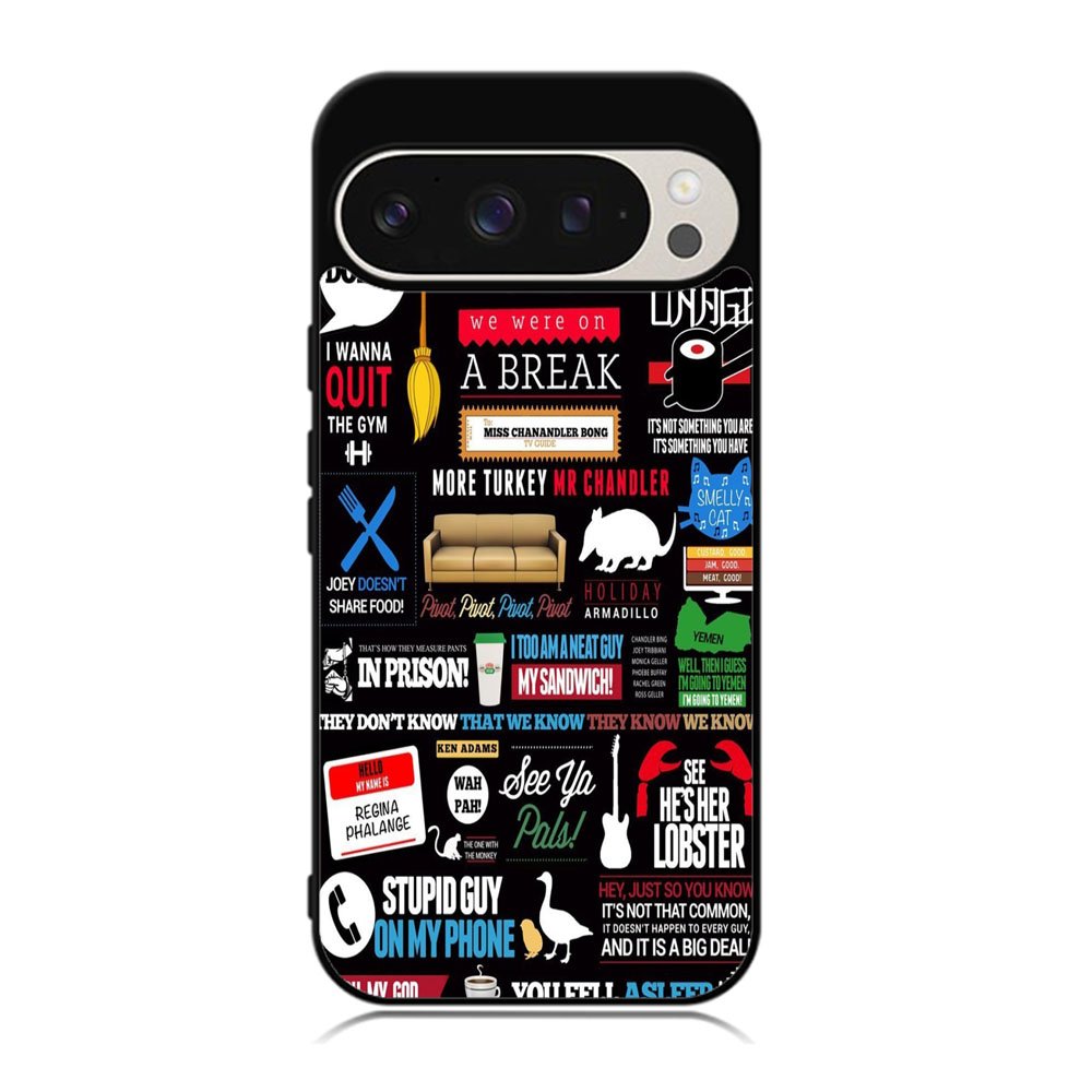 Friends TV Art Quote Cute Parody Case Google Pixel 9 Pro XL BC2217