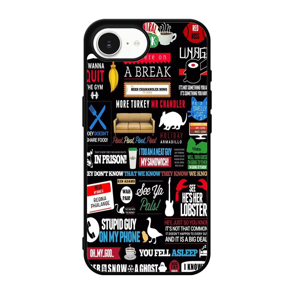 Friends TV Art Quote Cute Parody iPhone 17e Case BC2217