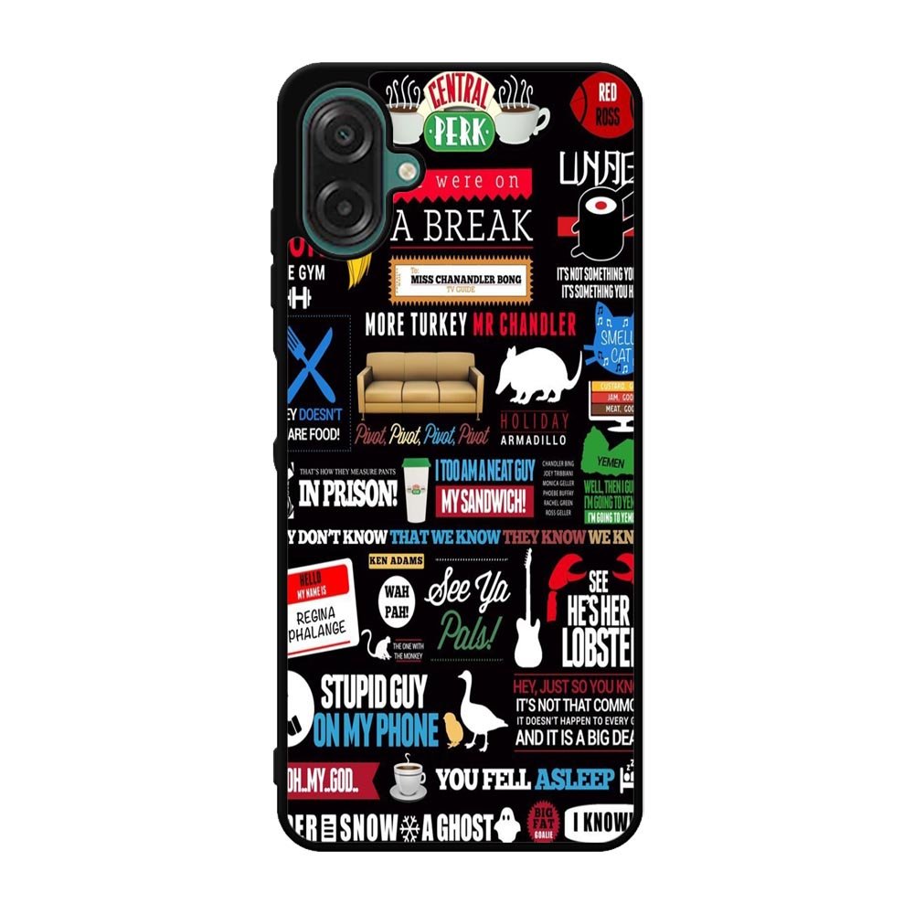 Friends TV Art Quote Cute Parody Case Samsung Galaxy A07 BC2217