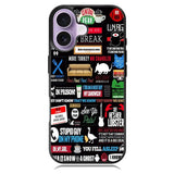 Friends TV Art Quote Cute Parody iPhone 17 Case BC2217