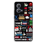 Friends TV Art Quote Cute Parody Motorola Moto Edge 2024 Case BC2217