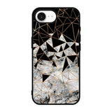 Marble Polygon Pattern iPhone 16e Case BC2060