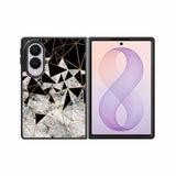 Marble Polygon Pattern Samsung Galaxy Z Fold 8 Case BC2060