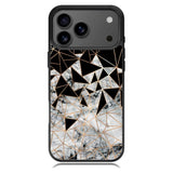 Marble Polygon Pattern iPhone 17 Pro Case BC2060