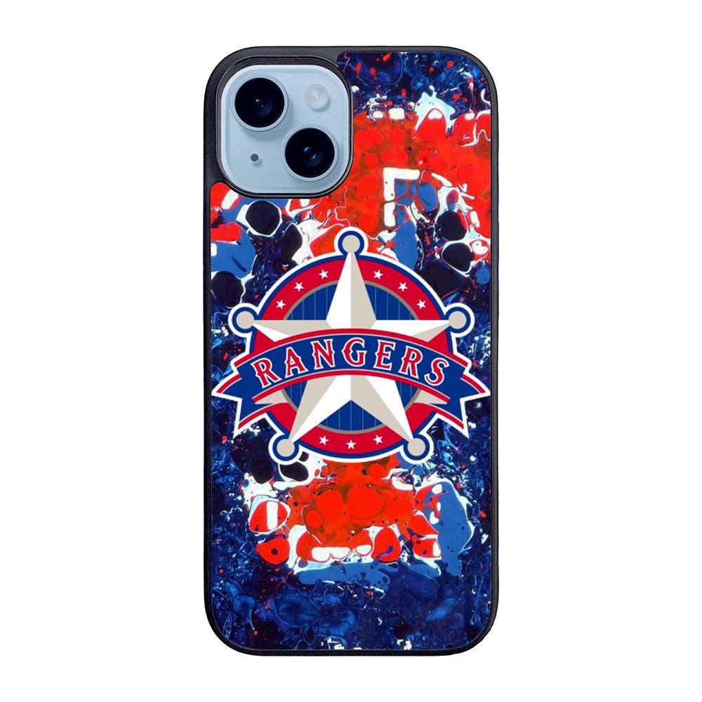 Texas Rangers Baseball Case iPhone 15 BC2002
