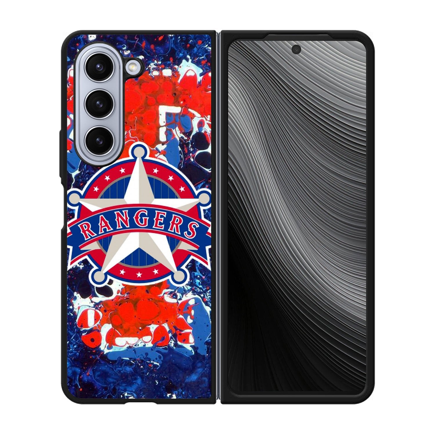 Texas Rangers Baseball Case Samsung Galaxy z Fold 5 5G BC2002