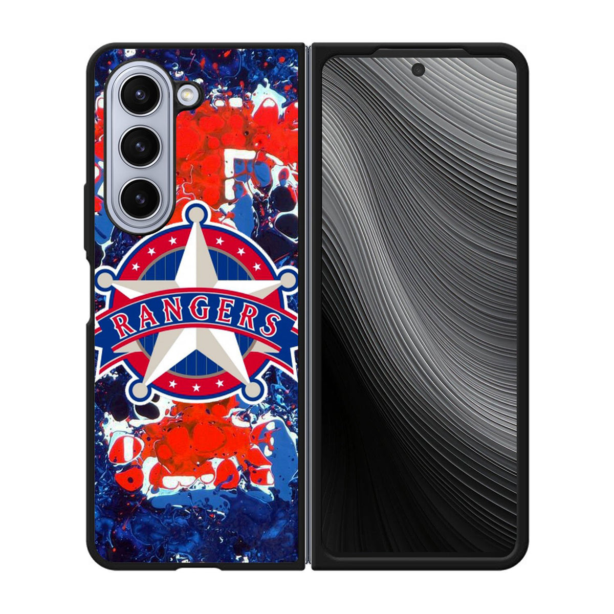 Texas Rangers Baseball Case Samsung Galaxy z Fold 5 5G BC2002
