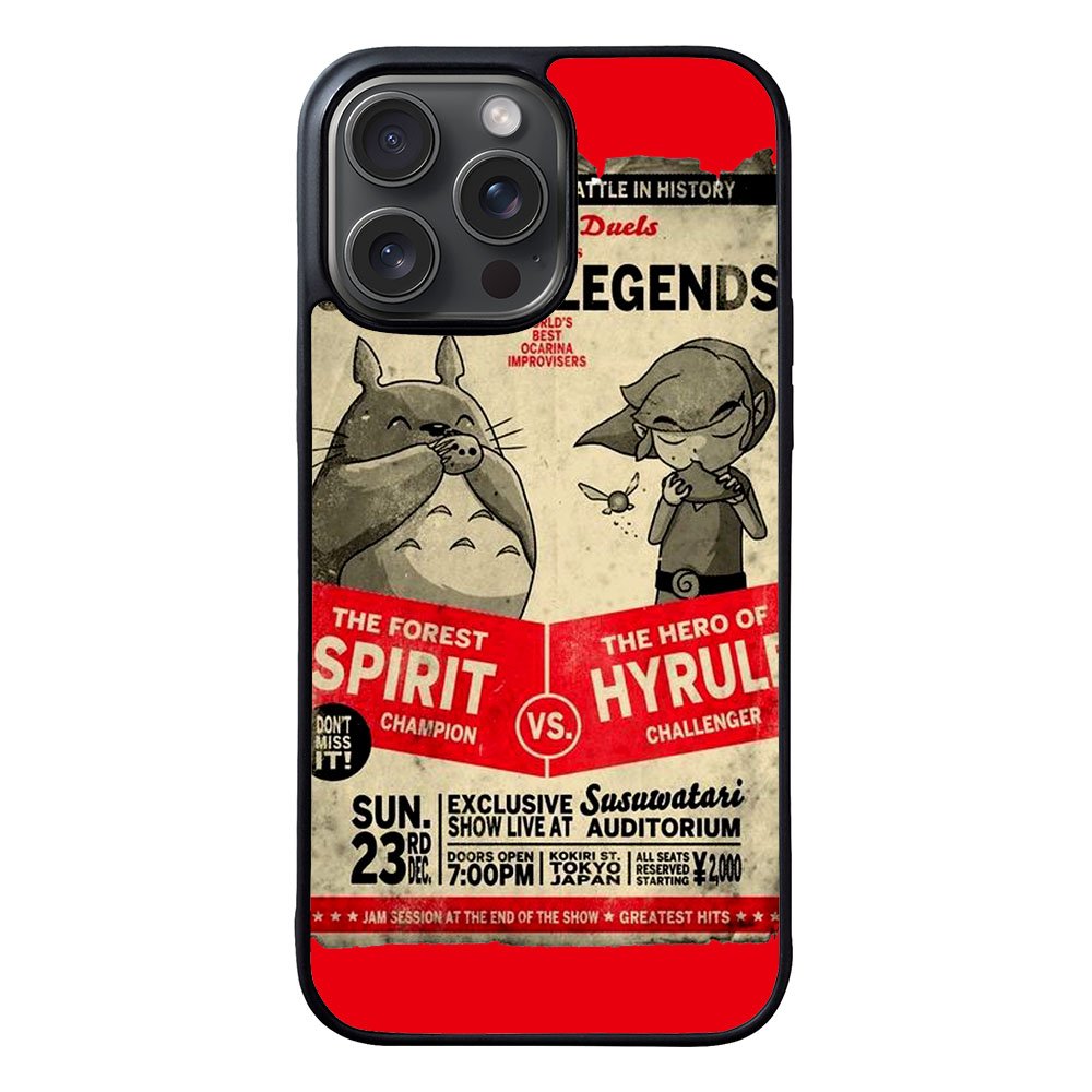 Totoro Zelda Case iPhone 15 Pro Max BC2016