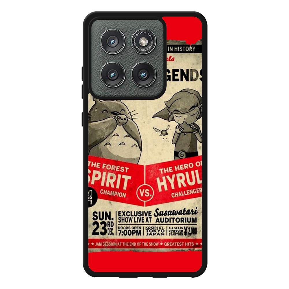 Totoro Zelda Case Motorola Moto Edge 2025 BC2016