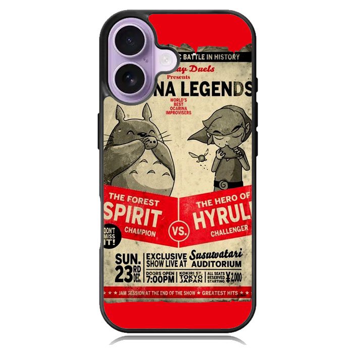 Totoro Zelda iPhone 17 Case BC2016