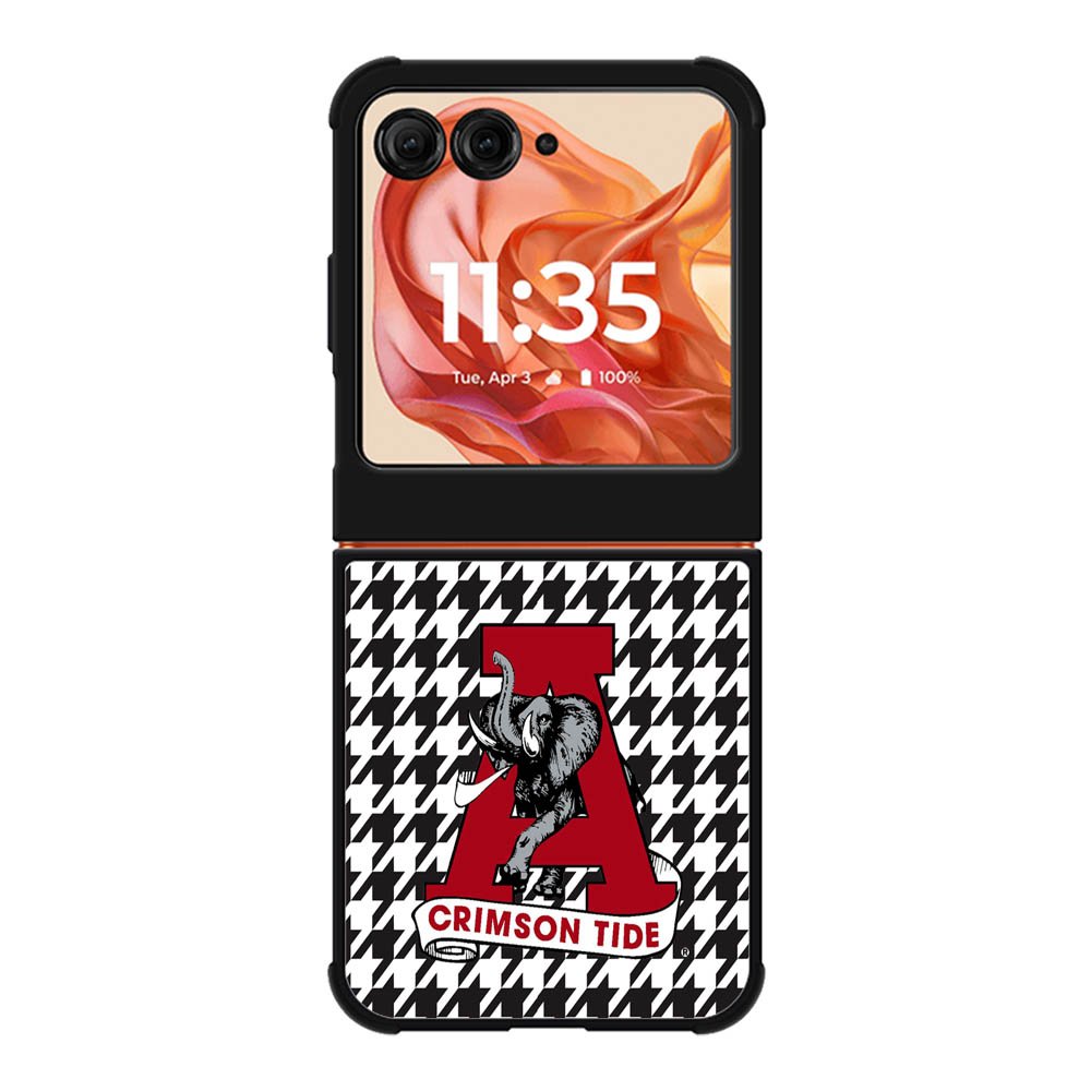 Alabama Crimson Roll Tide Motorola Moto Razr 2025/2024 , Moto Razr 60/50 Case BC2275