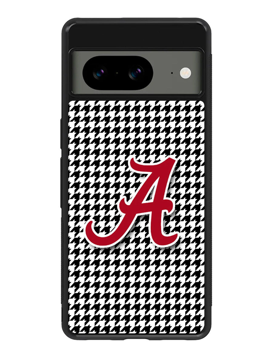 Alabama Houndstooth Crimson Tide Google Pixel 8a Case
