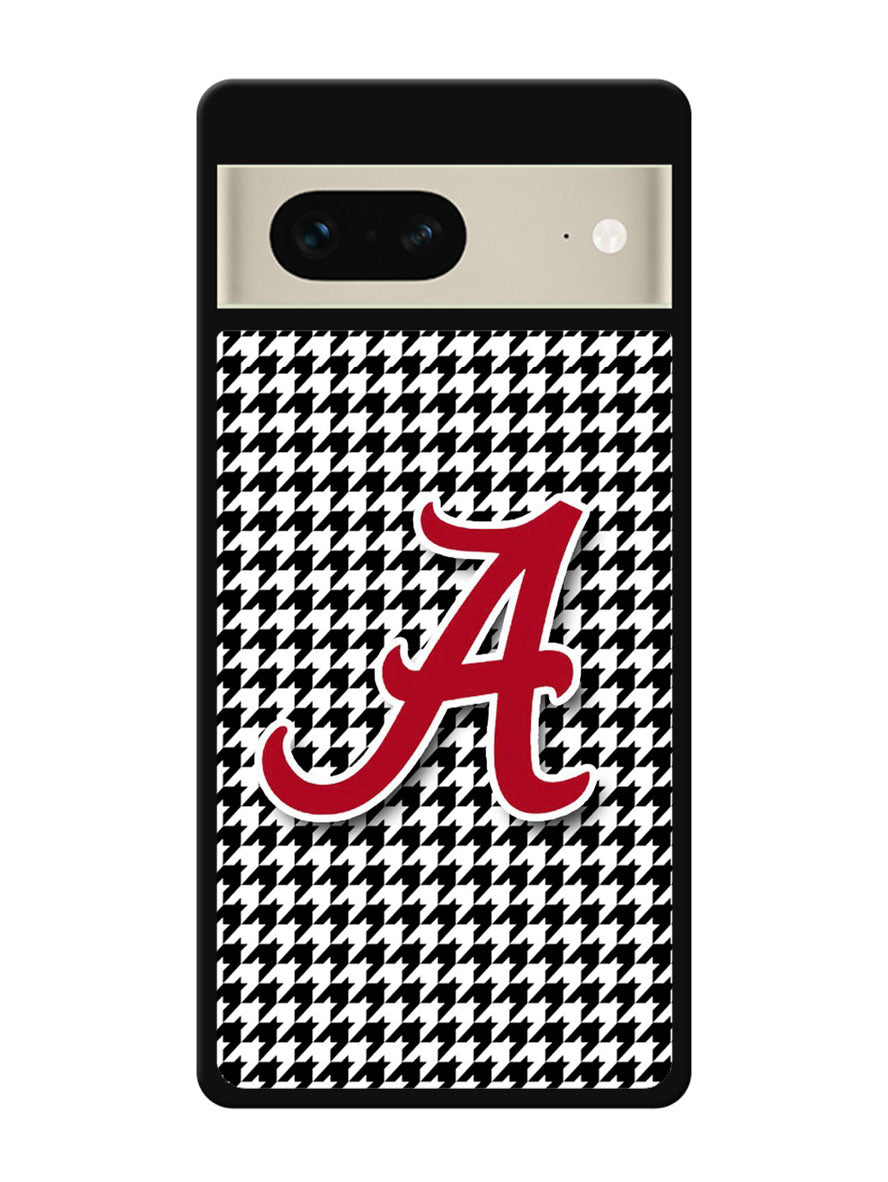 Alabama Houndstooth Crimson Tide Google Pixel 7 Case