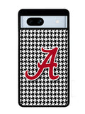 Alabama Houndstooth Crimson Tide Google Pixel 7A Case