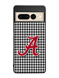 Alabama Houndstooth Crimson Tide Google Pixel 7 Pro Case