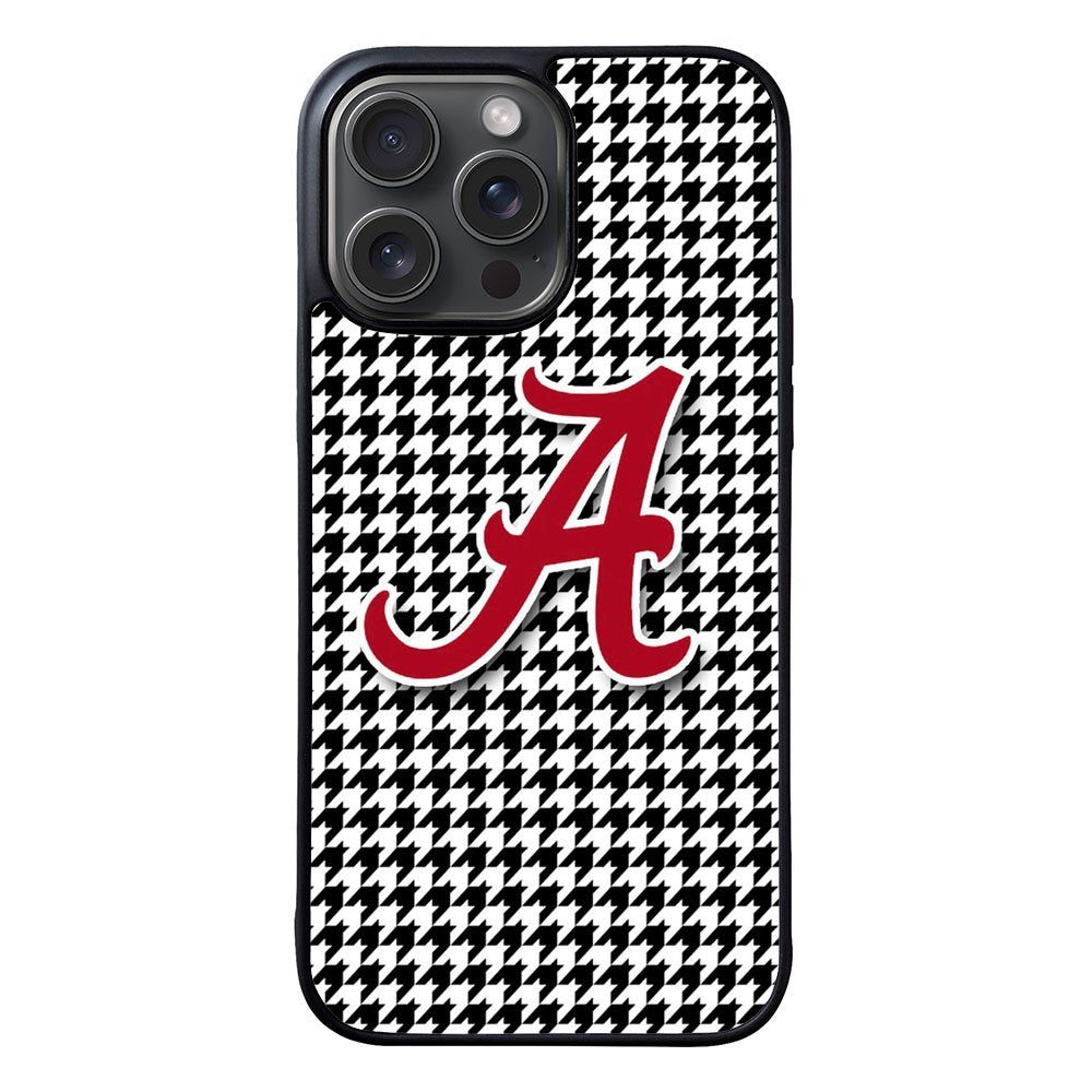 Alabama Houndstooth Crimson Tide Case iPhone 15 Pro BC2276
