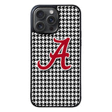 Alabama Houndstooth Crimson Tide Case iPhone 15 Pro BC2276
