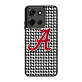 Alabama Houndstooth Crimson Tide Motorola Moto G 5G 2025 Case FE6611