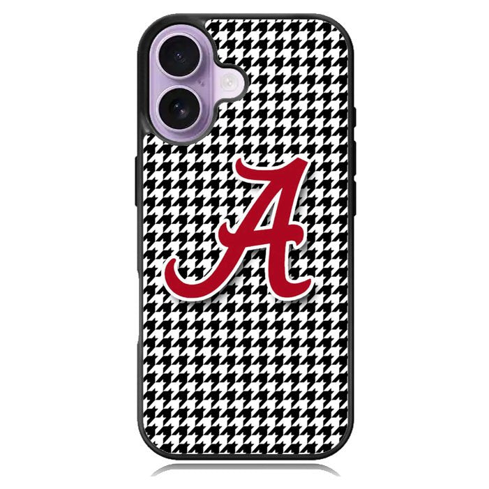Alabama Houndstooth Crimson Tide iPhone 17 Case BC2276