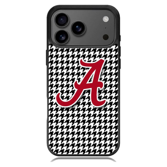 Alabama Houndstooth Crimson Tide iPhone 17 Pro Case BC2276